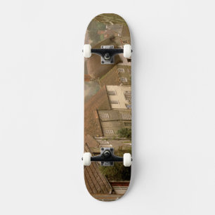 Europa, Engeland, Dorset, Shaftesbury. Gouden heuv Skateboard
