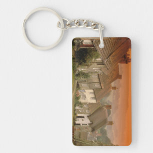 Europa, Engeland, Dorset, Shaftesbury. Gouden heuv Sleutelhanger