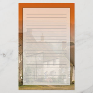 Europa, Engeland, Dorset, Shaftesbury. goudheuvel Briefpapier