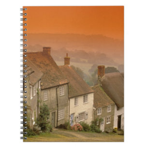 Europa, Engeland, Dorset, Shaftesbury. goudheuvel Notitieboek