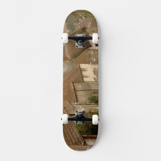 Europa, Engeland, Dorset, Shaftesbury. goudheuvel Skateboard (Voorkant)