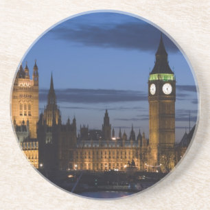 Europa, ENGELAND, Londen: Houses of Parliament / Zandsteen Onderzetter