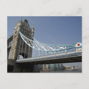 Europa, Engeland, Londen. Towerbrug over de 2 Briefkaart