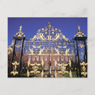 Europa, Engeland, Londen. Vergulde poort buiten Briefkaart