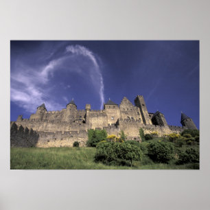 Europa, Frankrijk, Languedoc; Aude; Carcassonne Poster