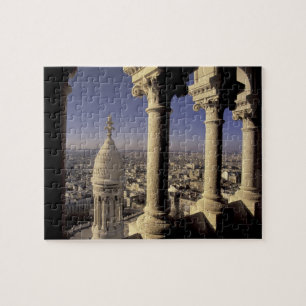 Europa, Frankrijk, Parijs, Gezicht op Parijs door Legpuzzel