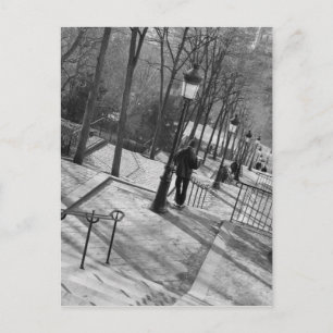 Europa, Frankrijk, Parijs, Montmartre: Goedemorgen Briefkaart