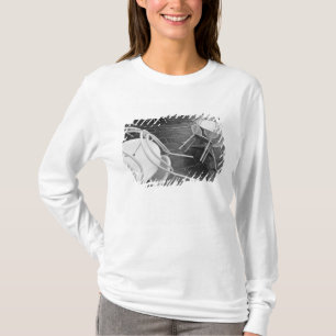 Europa, Frankrijk, Parijs. Stoelen, Jardin du 4 T-shirt