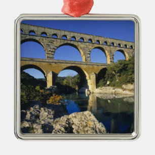 Europa, Frankrijk, Pont du Gard. Pont du Gard, Metalen Ornament