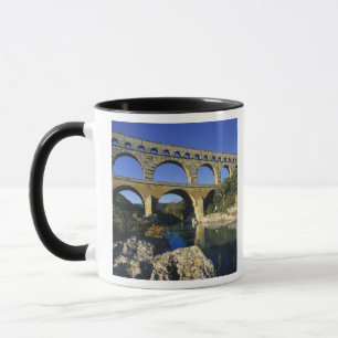 Europa, Frankrijk, Pont du Gard. Pont du Gard Mok