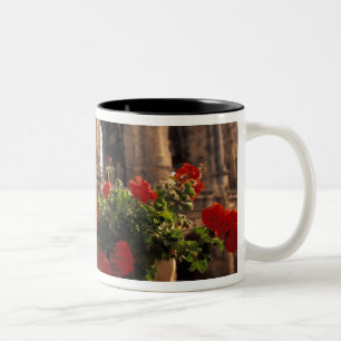 Europa, Frankrijk, Provence, Arles, Bouches, du, Tweekleurige Koffiemok