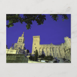 Europa, Frankrijk, Provence, Avignon. Palais des Briefkaart