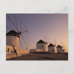 Europa, Griekenland, de Cycladen, Mykonos, Briefkaart