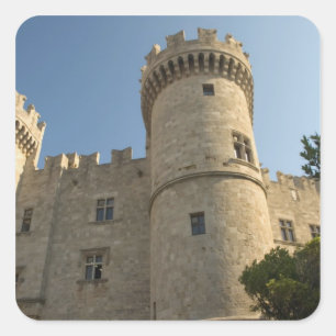 Europa, Griekenland, Dodecanese-eilanden, Rhodos: Vierkante Sticker