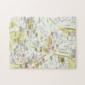 Europa Griekenland gooit de puzzel op de kaart (Horizontaal)