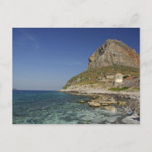 Europa, Griekenland, Peloponnesos, Monemvasia. De Briefkaart