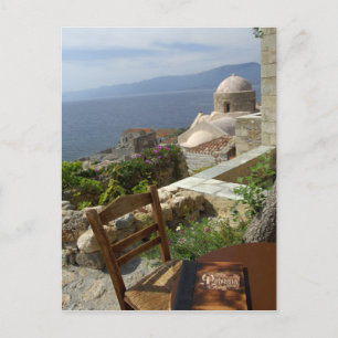 Europa, Griekenland, Peloponnesus, Monemvasia (één Briefkaart