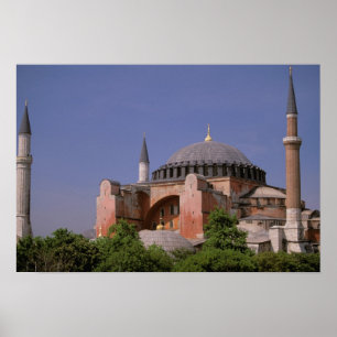 Europa, het Midden-Oosten, Turkije, Istanboel. Aya Poster