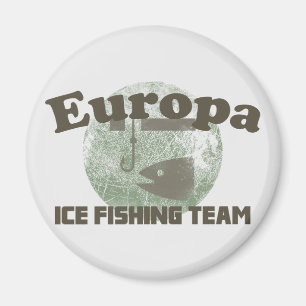 Europa Ice Vissen Team Magneet