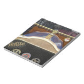 Europa, Ierland, Dublin.  auto, wit 2 Notitieblok (Gedraaid)