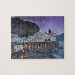 Europa, Italië, Campania (Amalfi-kust) Atrani: Legpuzzel