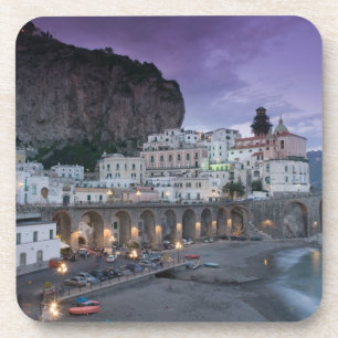 Europa, Italië, Campania (Amalfi-kust) Atrani: Onderzetter