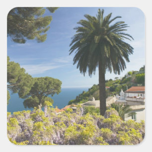 Europa, Italië, Campania, (Amalfi-kust), Vierkante Sticker