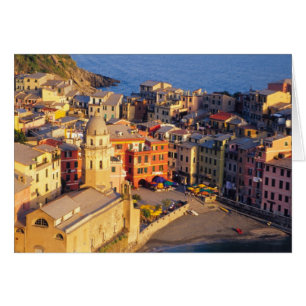 Europa, Italië, Cinque Terre. Dorp Vernazza