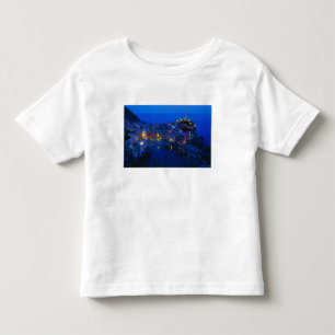 Europa, Italië, Cinque Terre, Vernazza. Heuvelacht Kinder Shirts