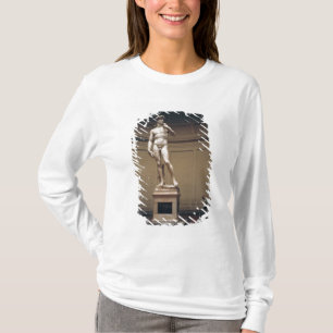 Europa, Italië, Florence. De werkelijke grootte va T-shirt