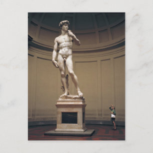 Europa, Italië, Florence. De werkelijke omvang van Briefkaart