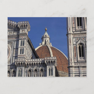 Europa, Italië, Florence. Kathedraal van Duomo Briefkaart