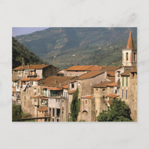 Europa, Italië, Liguria, Riviera di Ponente, Briefkaart