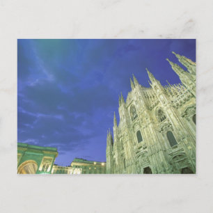 Europa, Italië, Lombardije, Milaan. De Dom Briefkaart