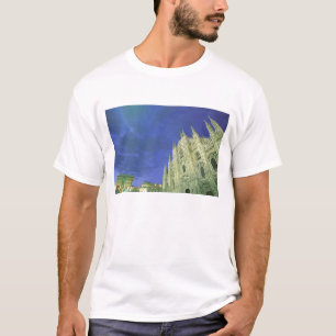 Europa, Italië, Lombardije, Milaan. De Duomo, T-shirt