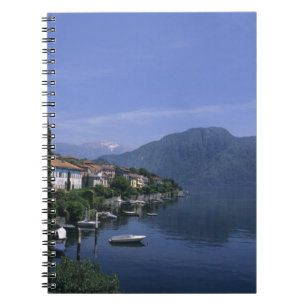 Europa, Italië, Meer van Como, Tremezzo. Noordelij Notitieboek