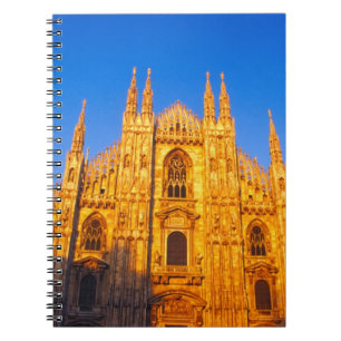 Europa, Italië, Milaan, Dom van Milaan Notitieboek
