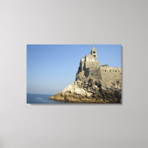 Europa, Italië, Portovenere ook bekend als Porto V Canvas Afdruk