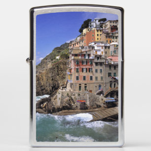 Europa, Italië, Riomaggiore. Riomaggiore is gebouw