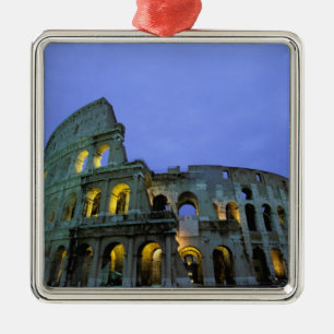 Europa, Italië, Rome. Avondzicht van de Metalen Ornament