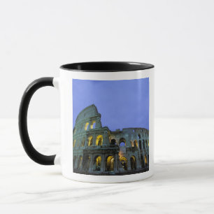 Europa, Italië, Rome. Avondzicht van de Mok