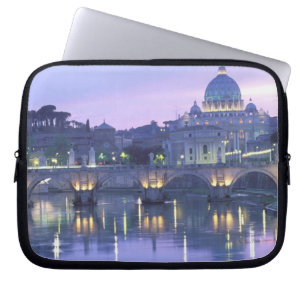Europa, Italië, Rome, het Vaticaan. St. Peter's & Laptop Sleeve