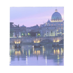 Europa, Italië, Rome, het Vaticaan. St. Peter's & Notitieblok