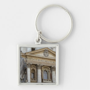 Europa, Italië, Rome. Sint-Pietersbasiliek Sleutelhanger