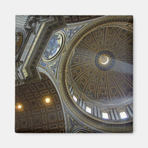 Europa, Italië, Rome. St. Peter's Basilica (ook b Magneet