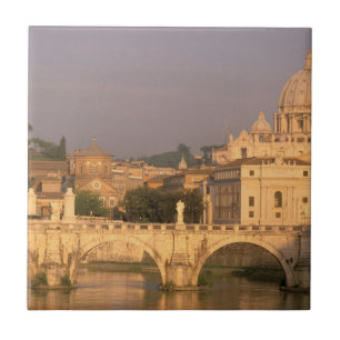 Europa, Italië, Rome, Vaticaanstad. Basiliek San Tegeltje
