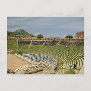 Europa, Italië, Sicilië, Taormina. 3e eeuw 2 Briefkaart