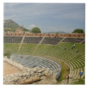 Europa, Italië, Sicilië, Taormina. derde eeuw 2 Tegeltje