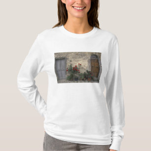 Europa, Italië, Toscane, Chianti, Toscaanse deur; T-shirt