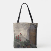 Europa, Italië, Toscane, Chianti, Toscaanse deurop Tote Bag (Achterkant)